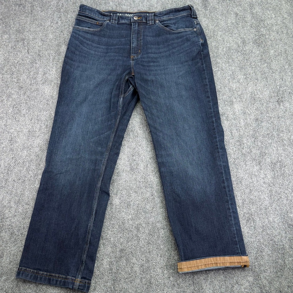 Duluth Trading Jeans Mens 36 (Fit 37x29.5) Ballroom Double Flex Relaxed Lot of 2 - Picture 3 of 16